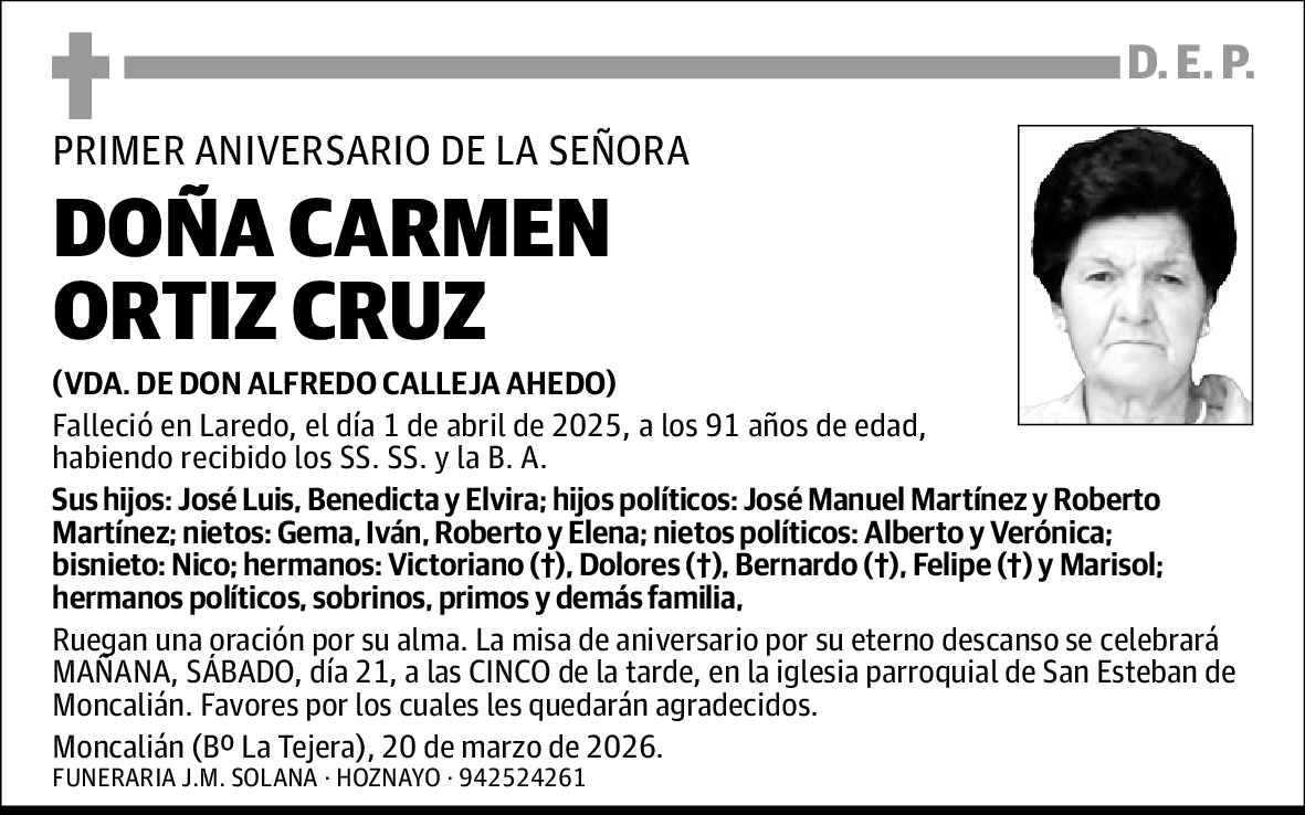 Carmen Ortiz Cruz