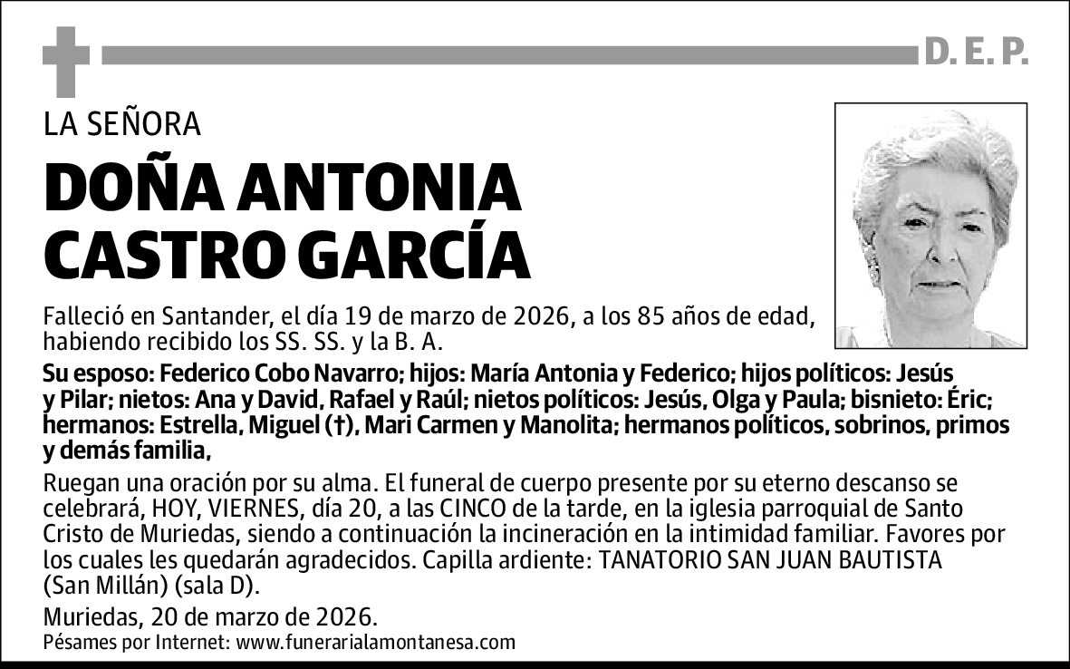 Antonia Castro García