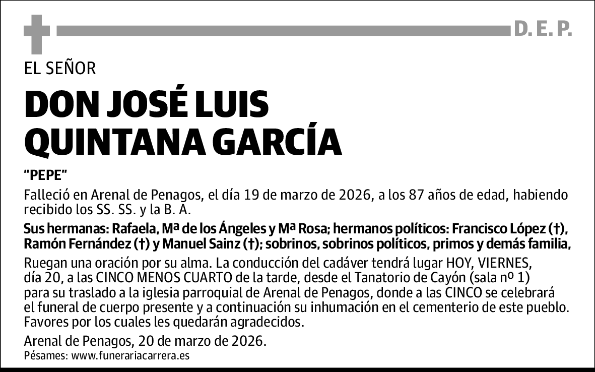José Luis Quintana García