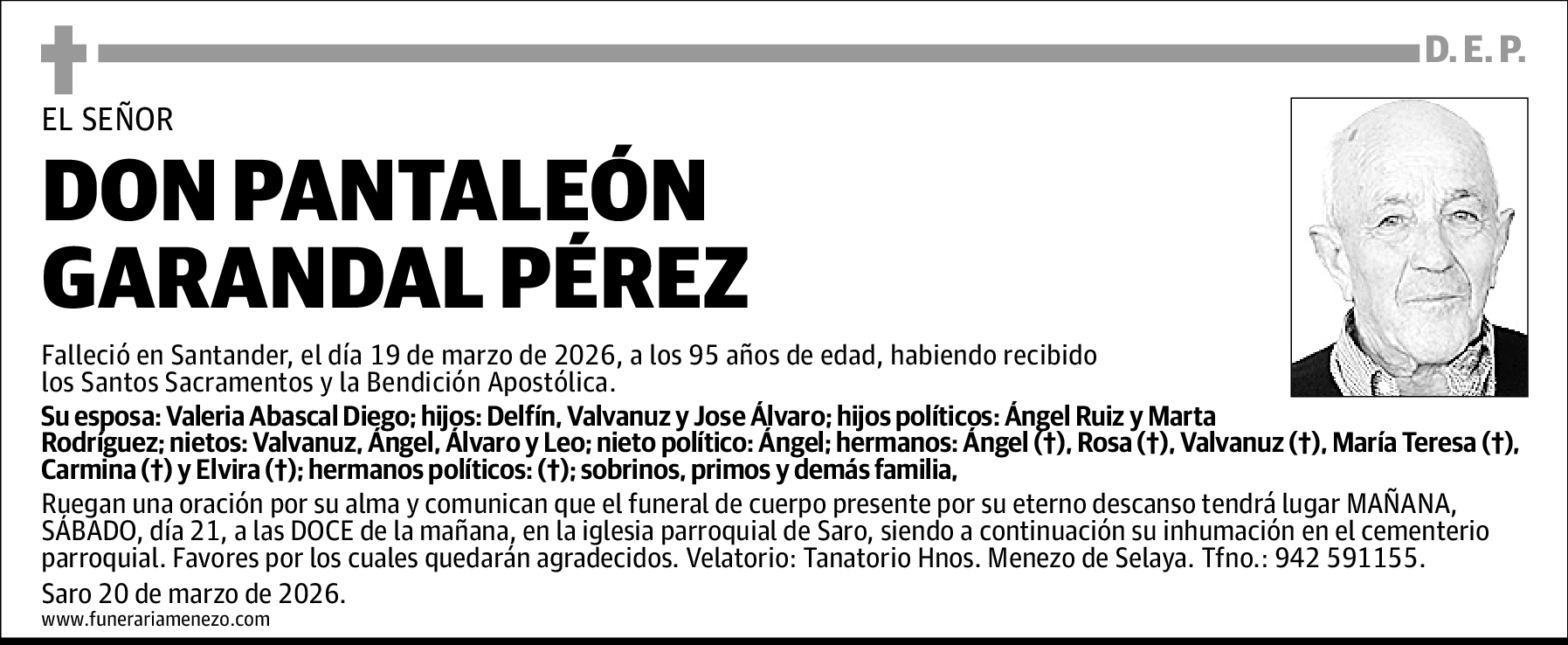 Pantaleón Garandal Pérez