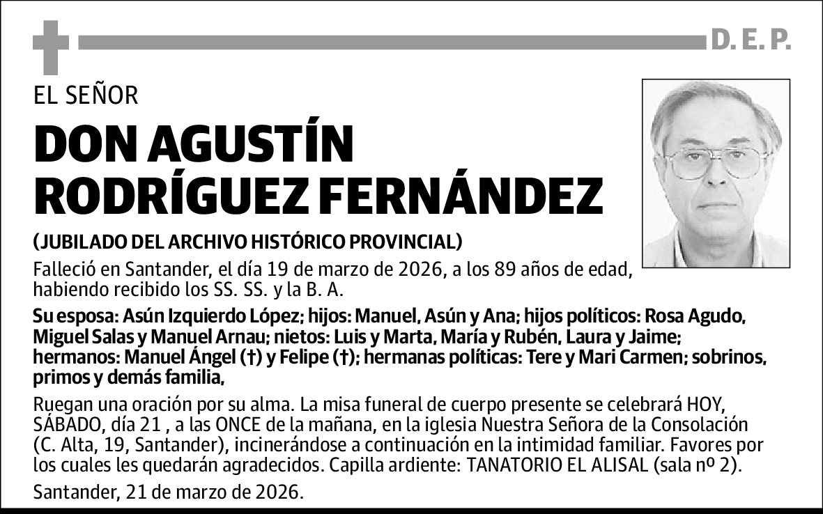 Agustín Rodríguez Fernández