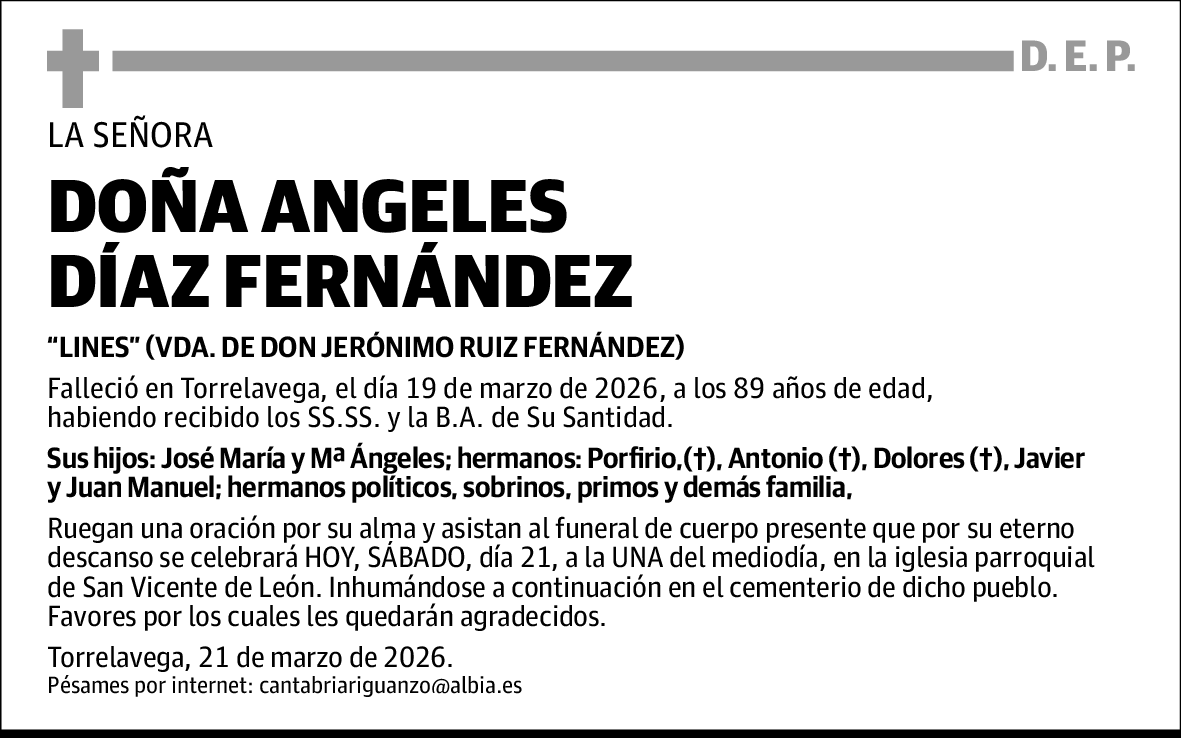 Angeles Díaz Fernández