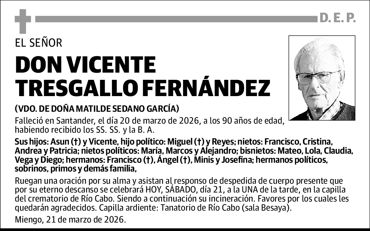 Vicente Tresgallo Fernández