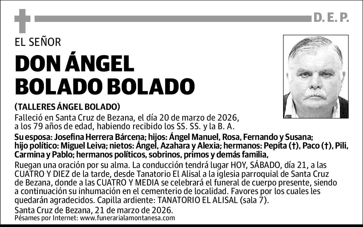 Ángel Bolado Bolado
