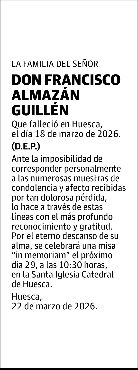 Francisco Almazán Guillén