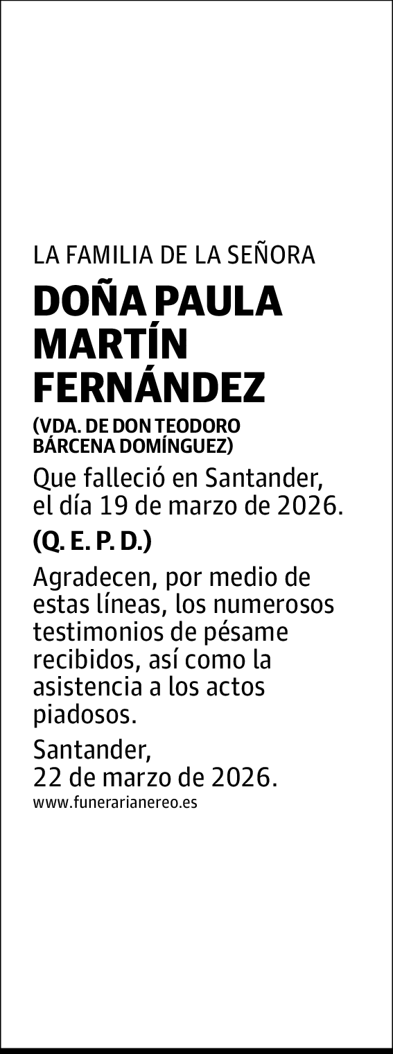 Paula Martín Fernández