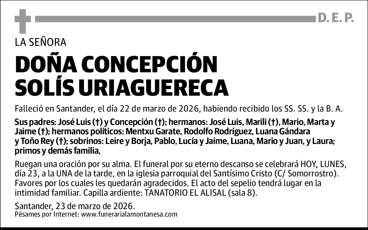 Concepción Solís Uriaguereca