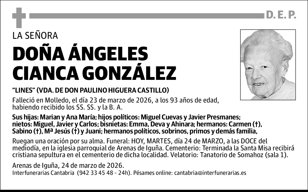 Ángeles Cianca González