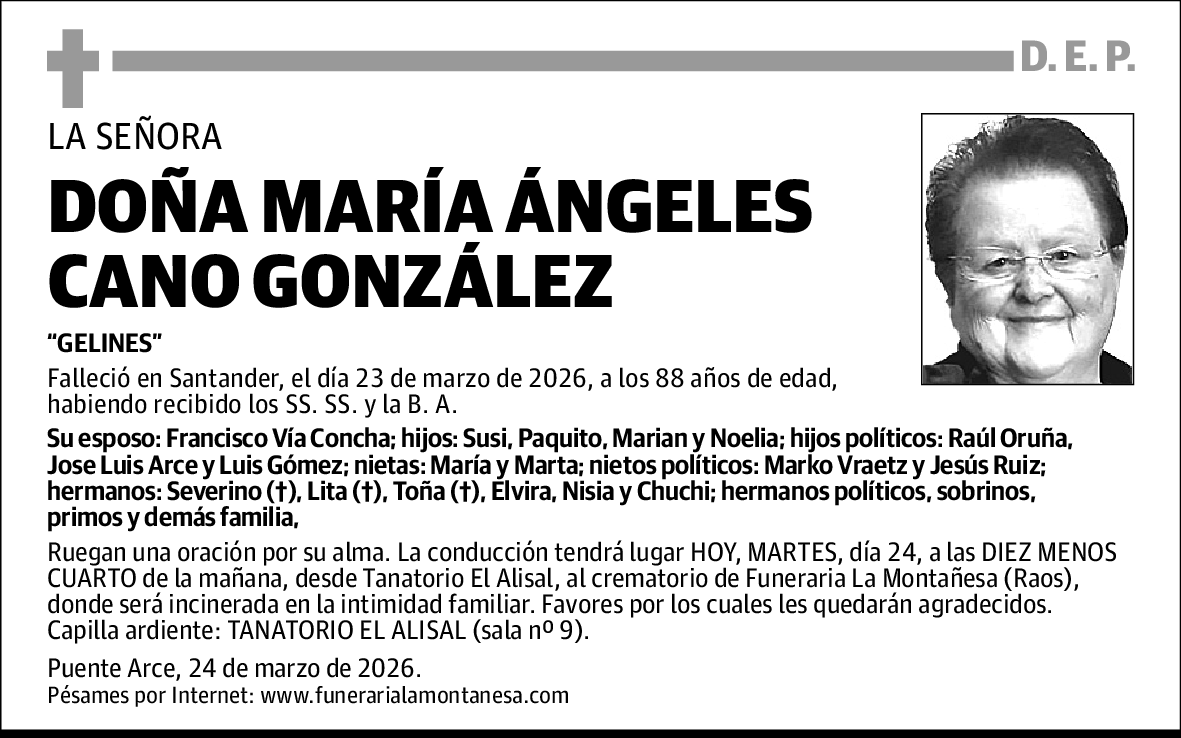 María Ángeles Cano Gonzalez