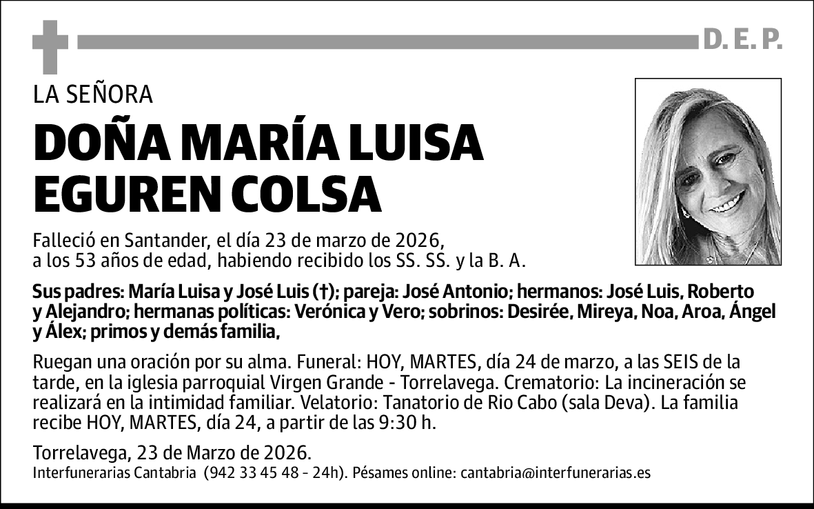 María Luisa Eguren Colsa