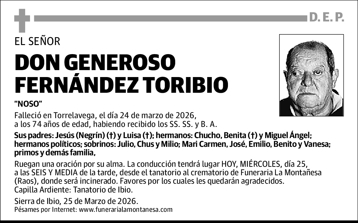 Generoso Fernández Toribio