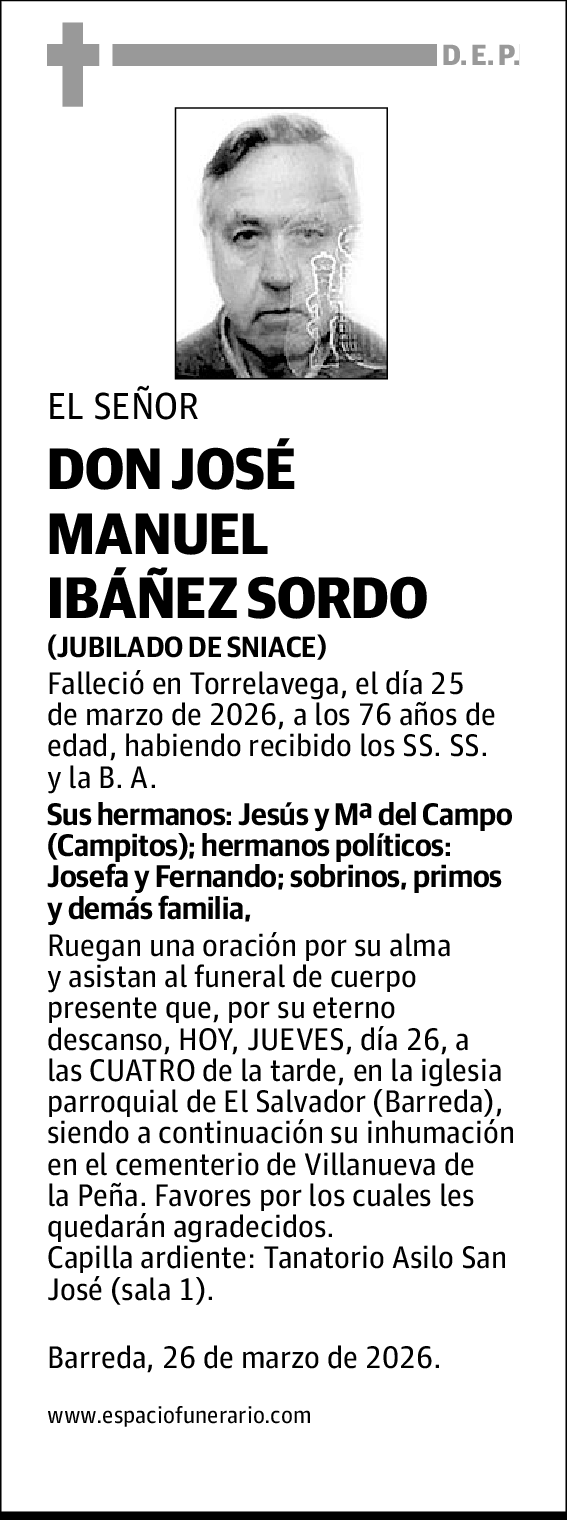 José Manuel Ibáñez Sordo