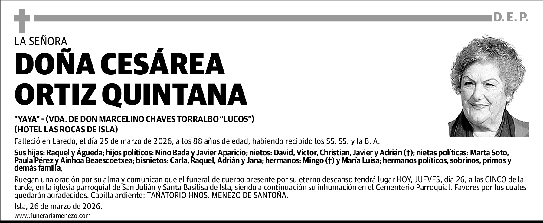 Cesárea Ortiz Quintana