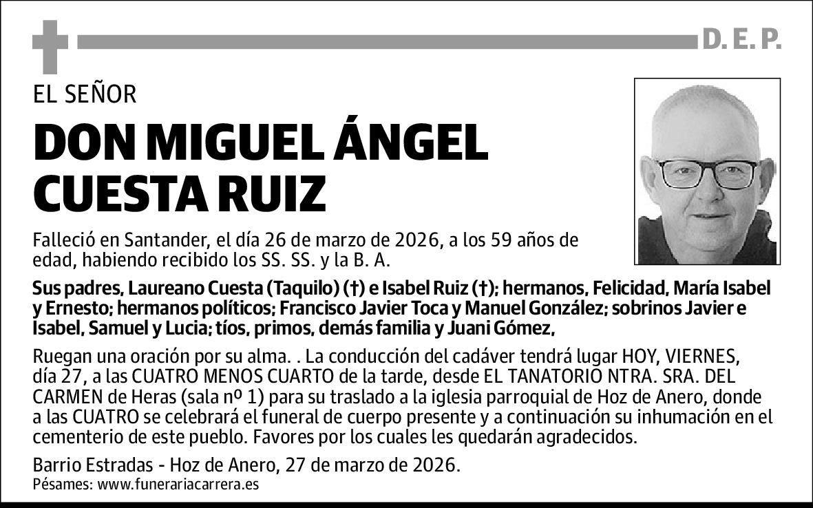 Miguel Ángel Cuesta Ruiz