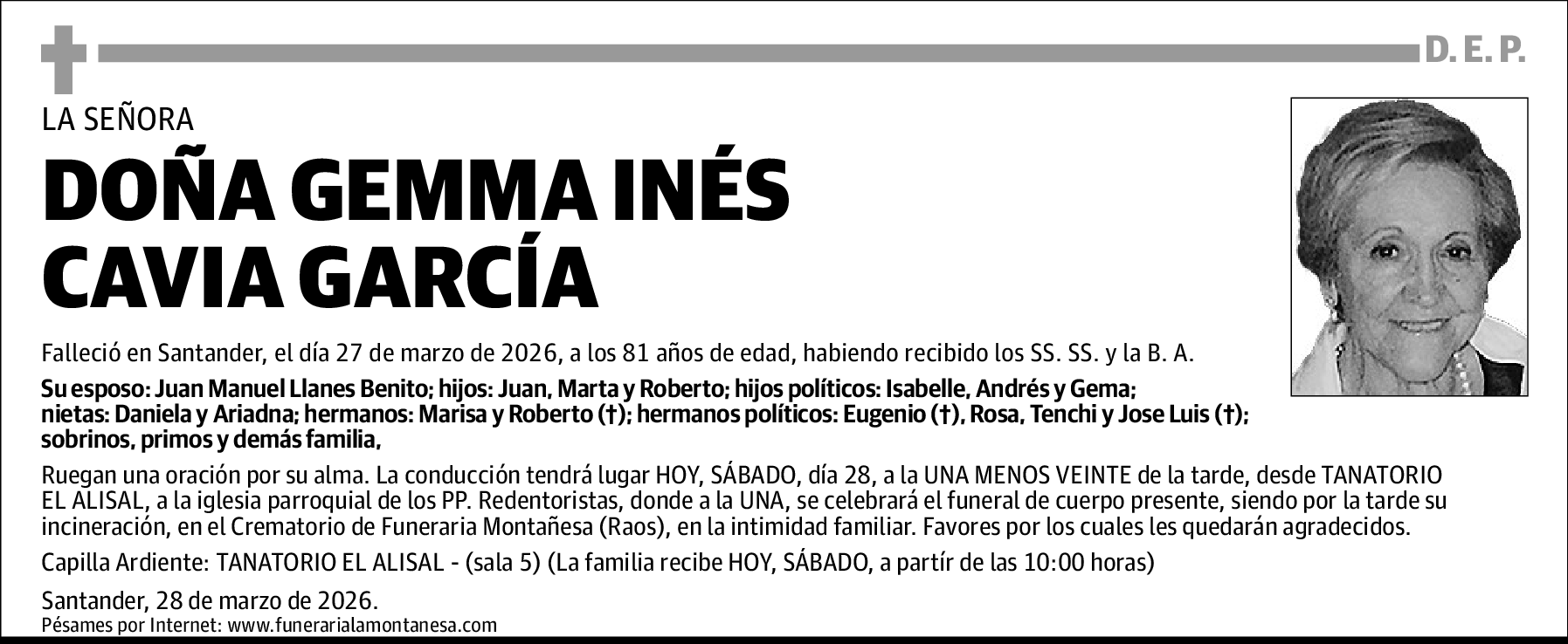 Gemma Inés Cavia García