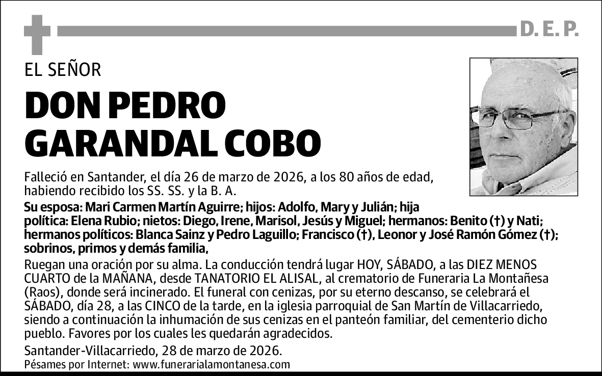 Pedro Garandal Cobo