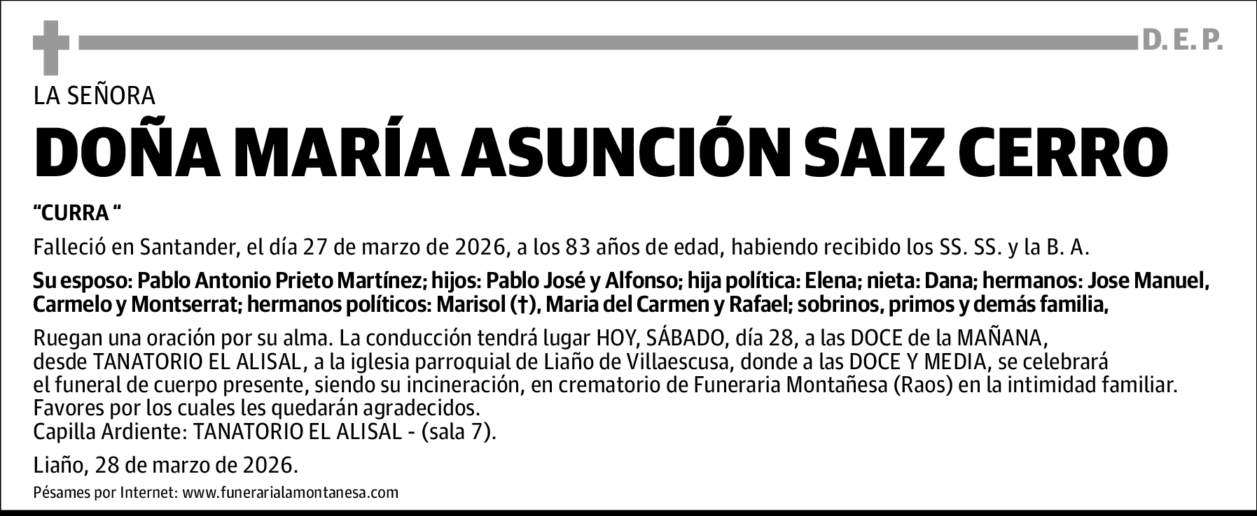 María Asunción Saiz Cerro