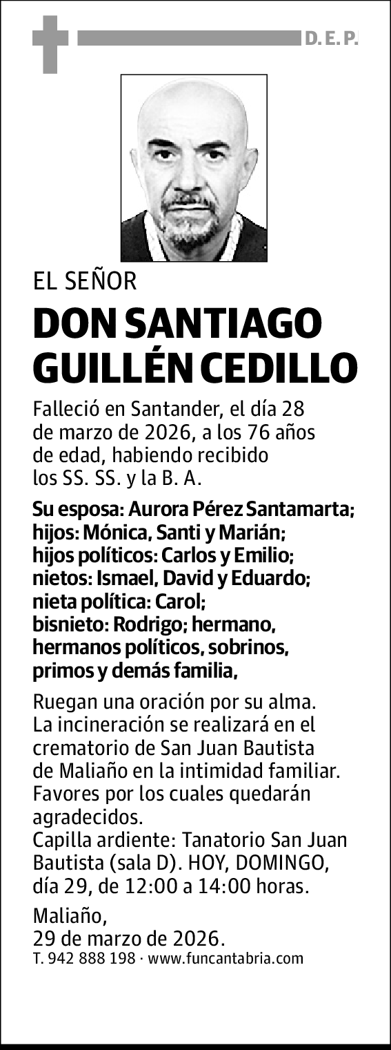 Santiago Guillén Cedillo