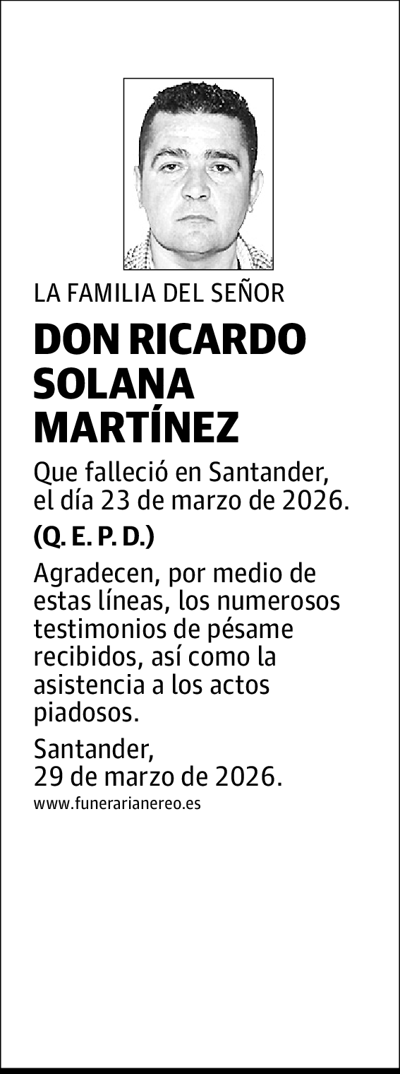 Ricardo Solana Martínez