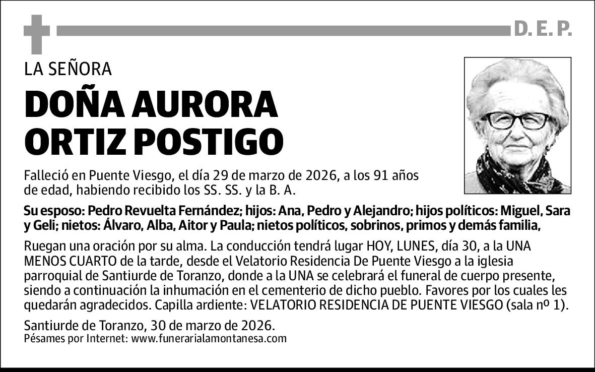 Aurora Ortiz Postigo