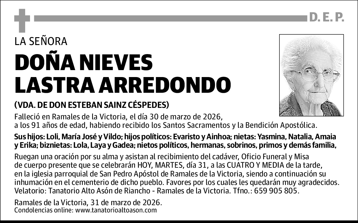 Nieves Lastra Arredondo