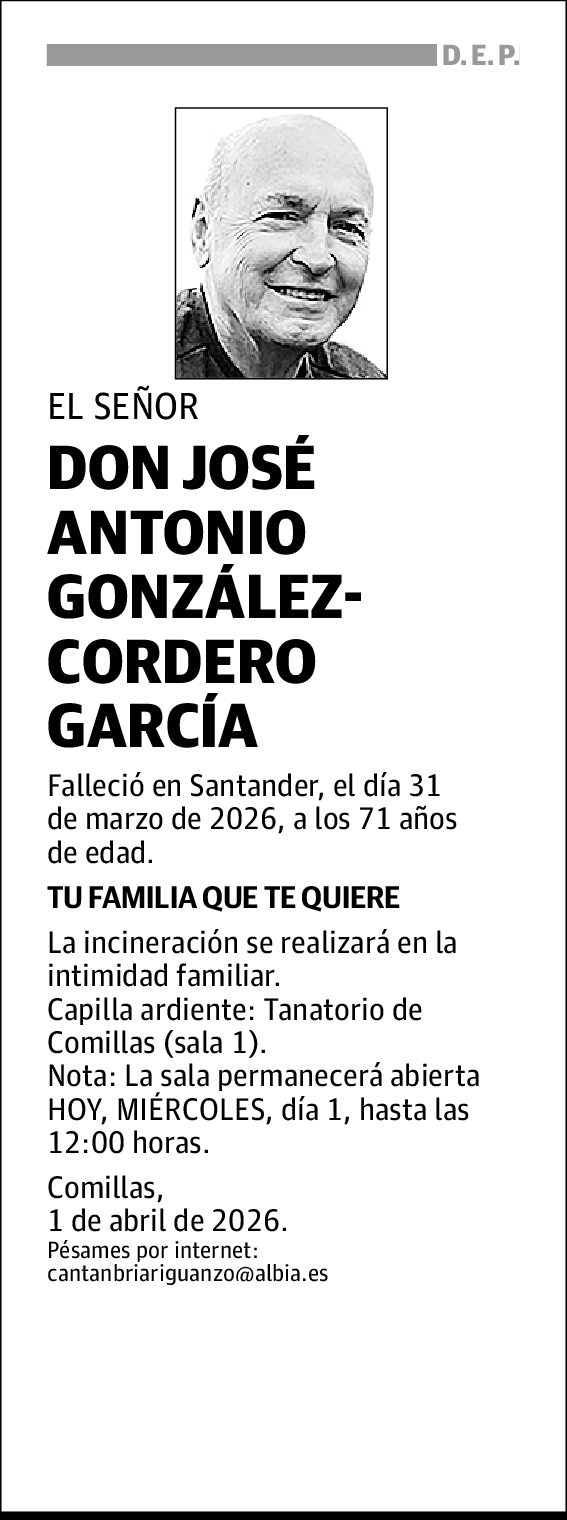 José Antonio González-cordero García