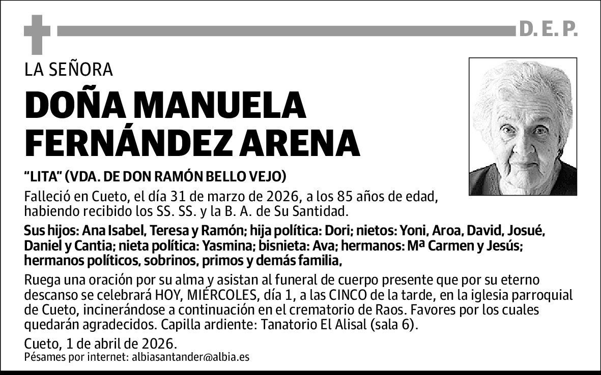 Manuela Fernández Arena