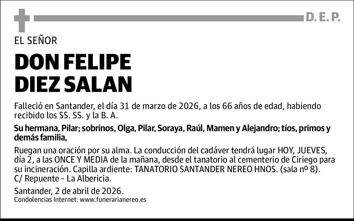Felipe Diez Salan