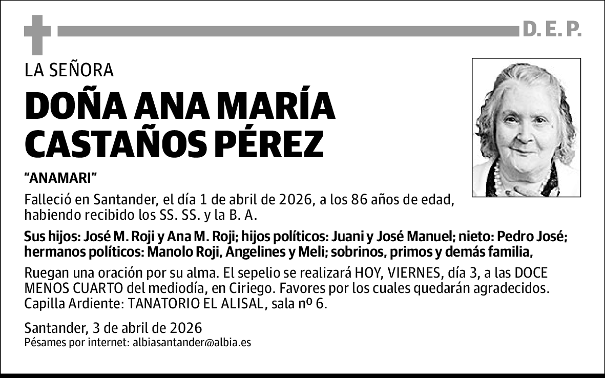 Ana María Castaños Pérez