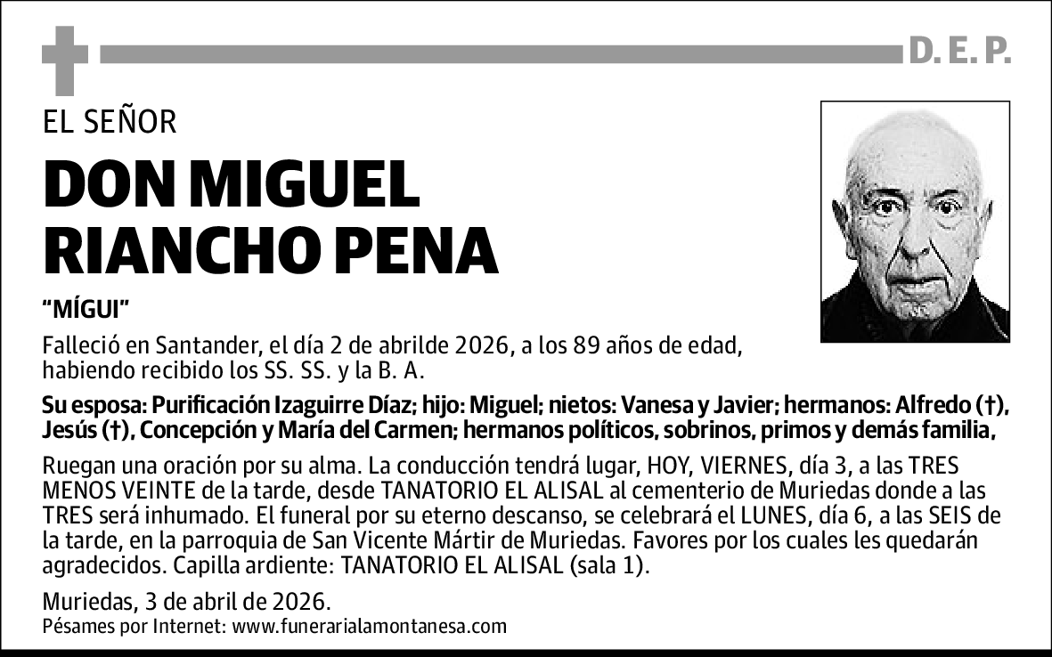 Miguel Riancho Peña