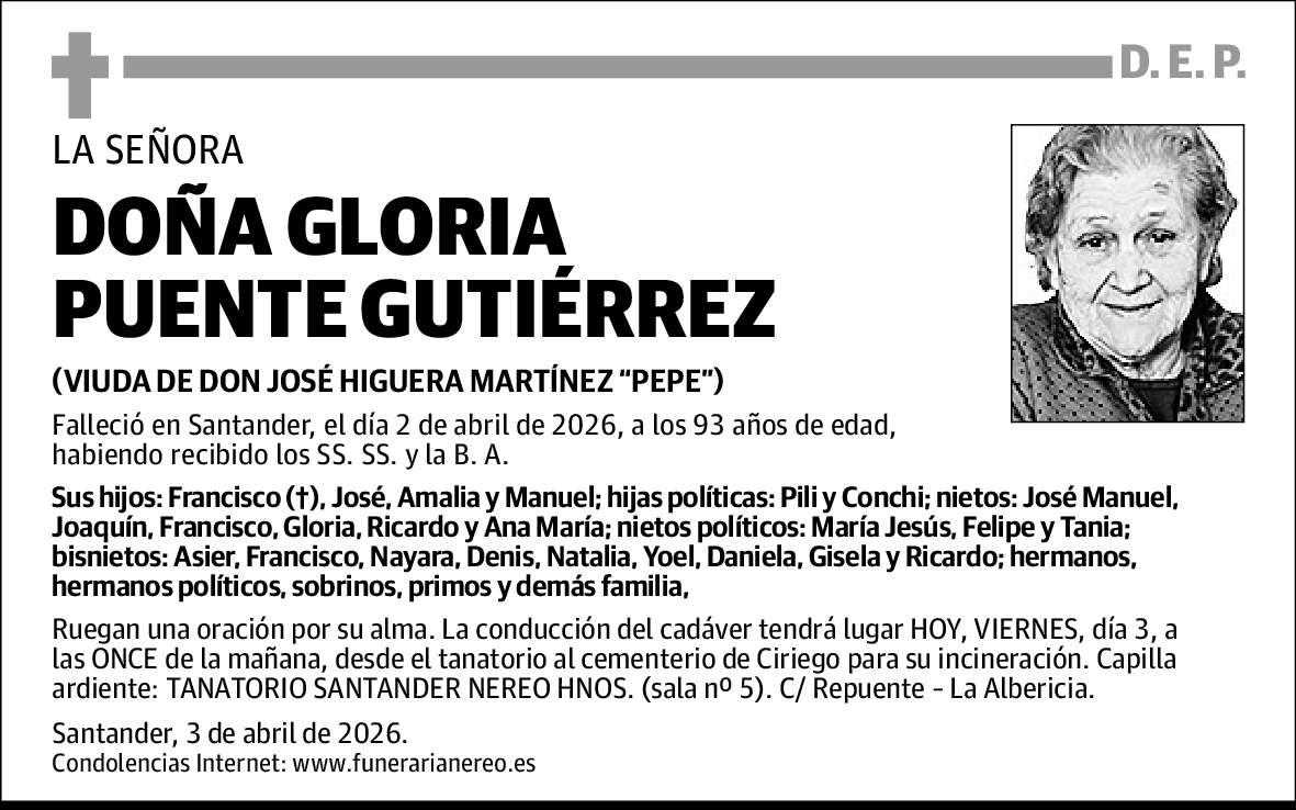 Gloria Puente Gutierrez