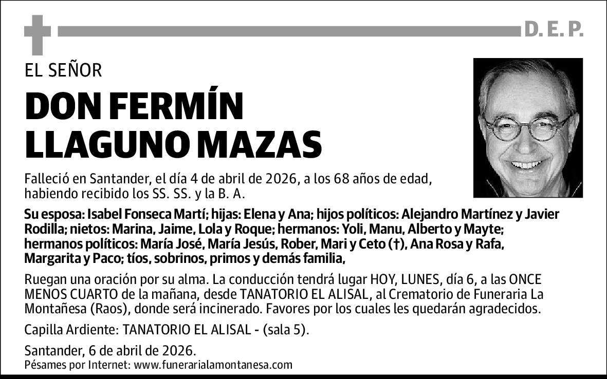 Fermín Llaguno Mazas