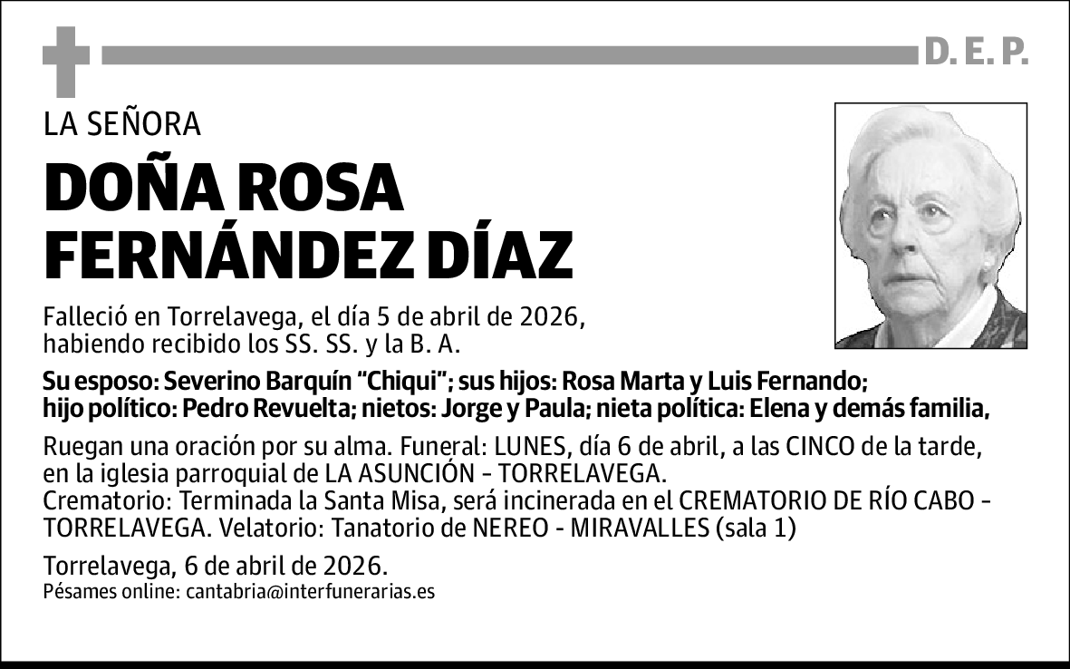 Rosa Fernández Díaz