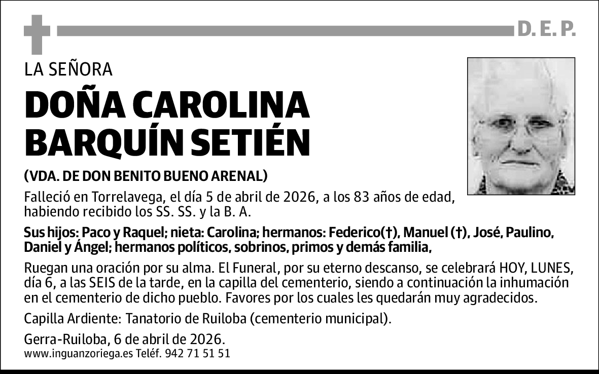 Carolina Barquín Setién