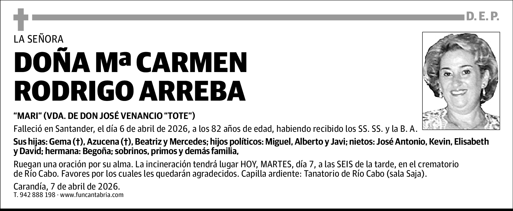 Mª Carmen Rodrigo Arreba