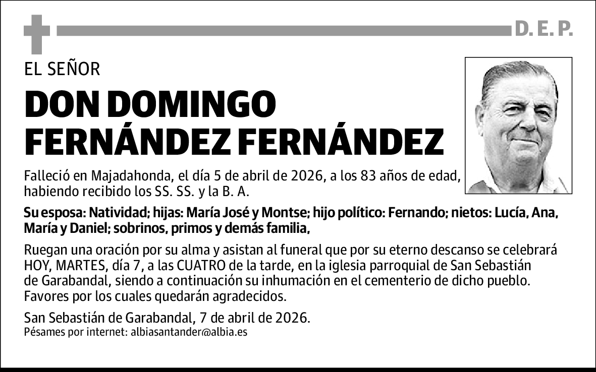 Domingo Fernández Fernández
