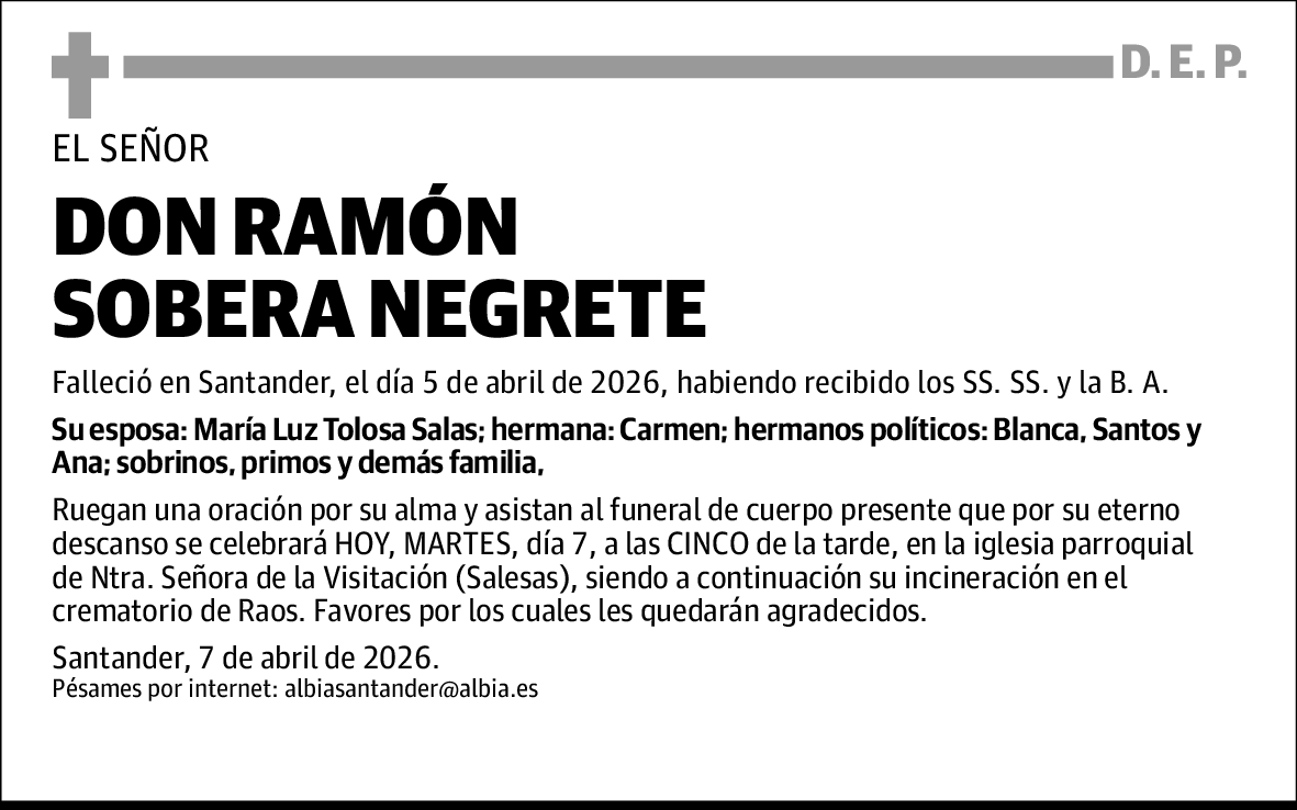 Ramón Sobera Negrete