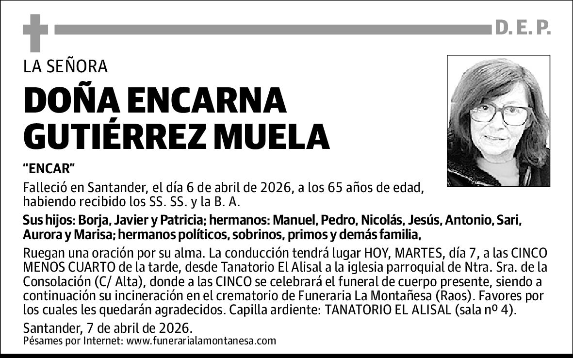 Encarna Gutiérrez Muela