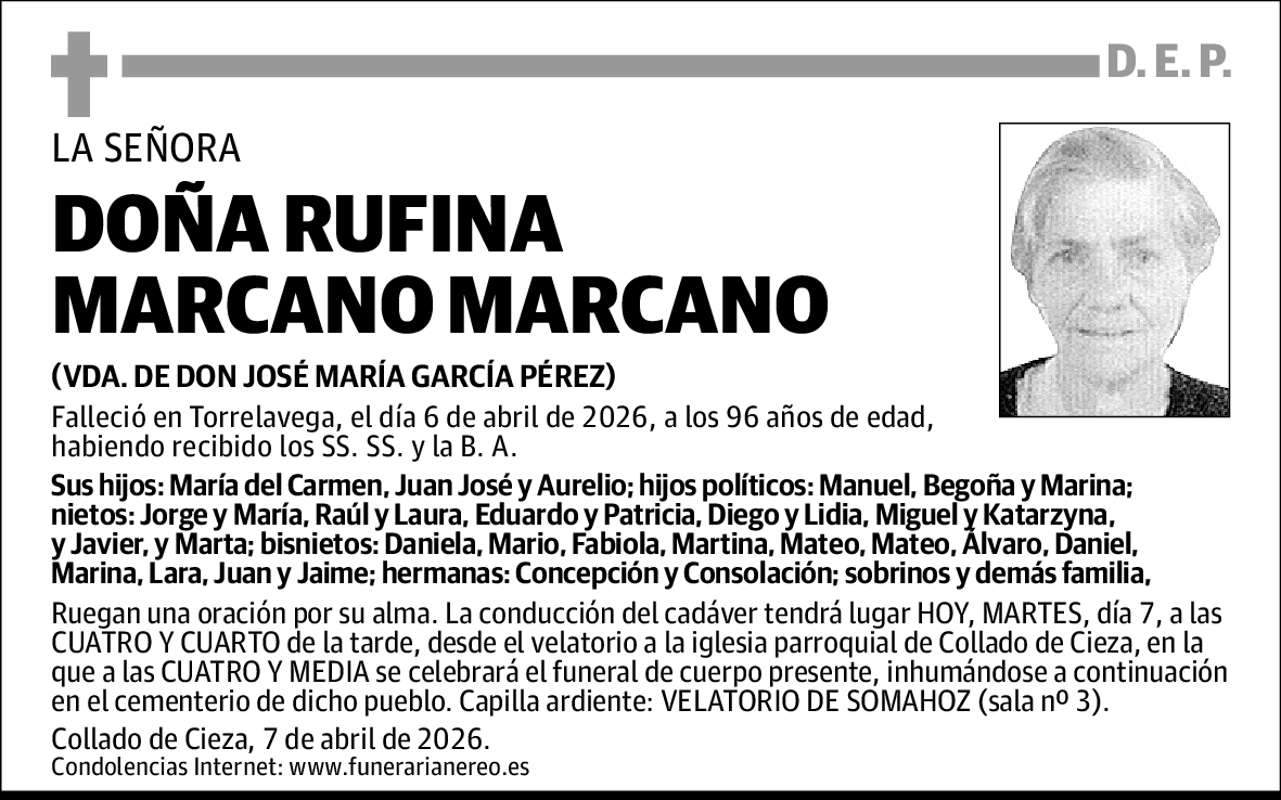 Rufina Marcano Marcano