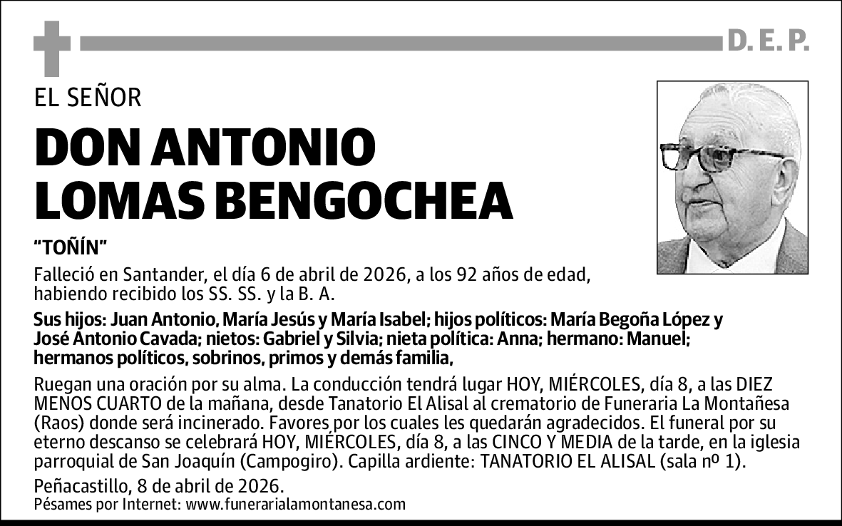 Antonio Lomas Bengochea