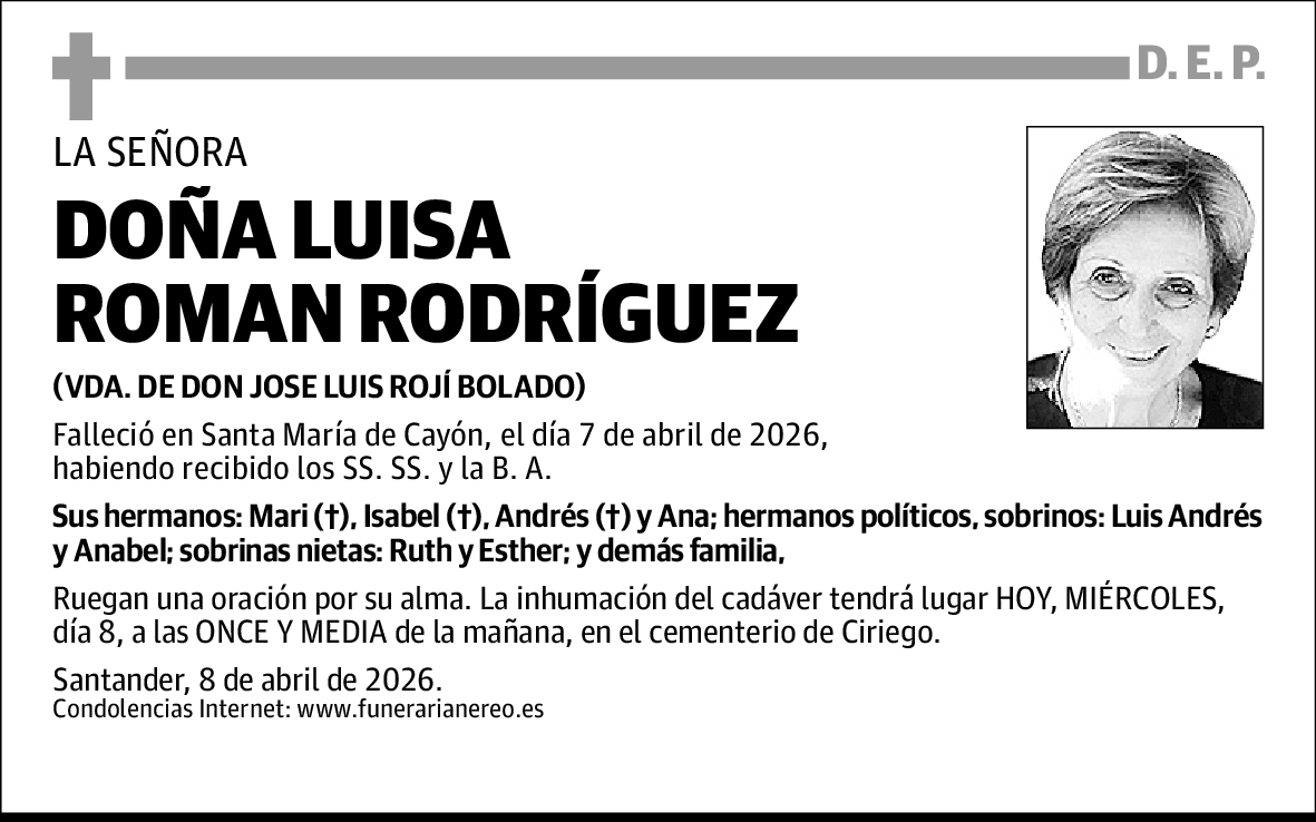 Luisa Roman Rodríguez