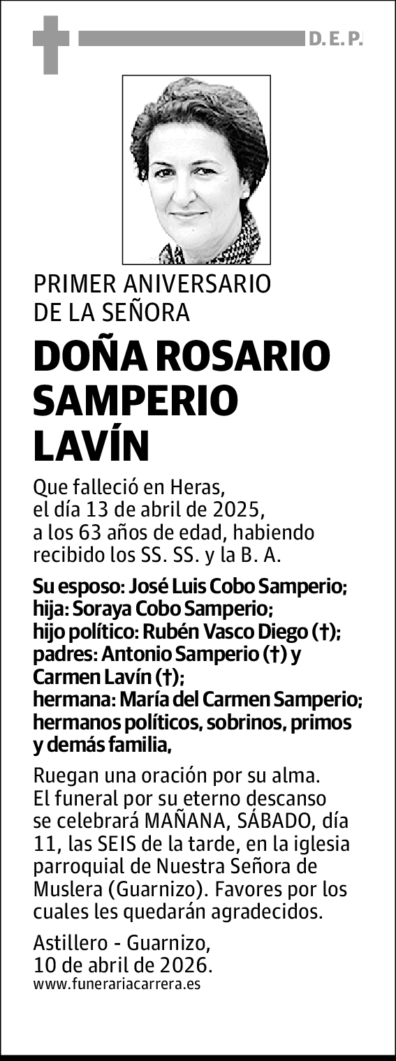 Rosario Samperio Lavín