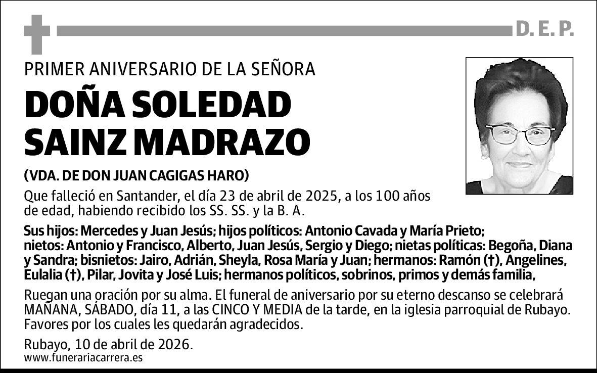 Soledad Sainz Madrazo