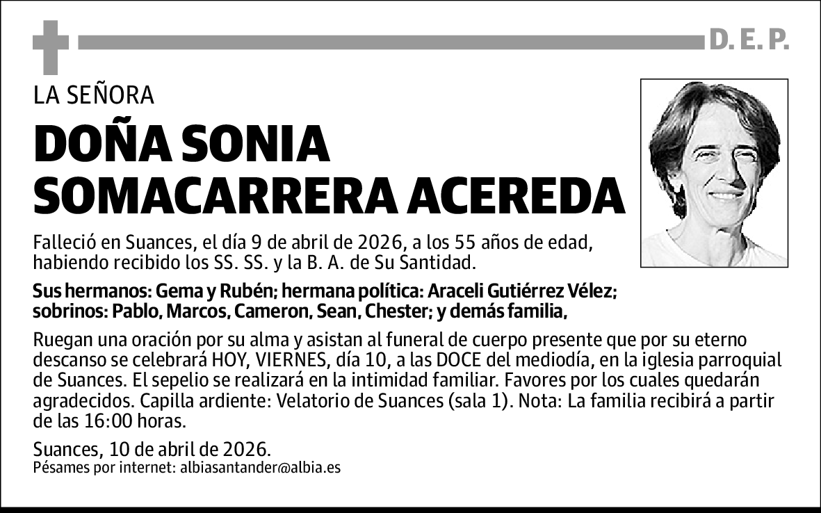 Sonia Somacarrera Acereda