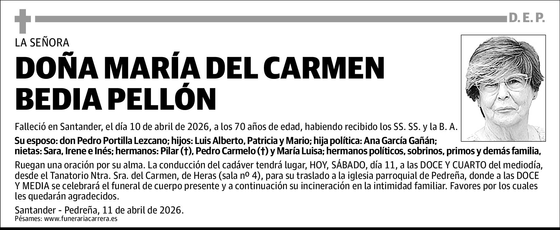 María del Carmen Bedia Pellón