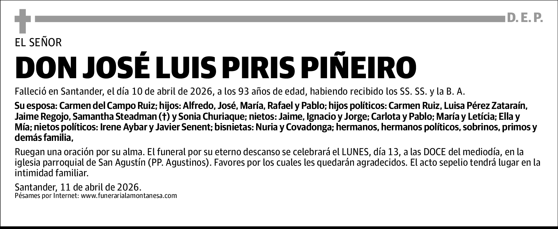 José Luis Piris Piñeiro