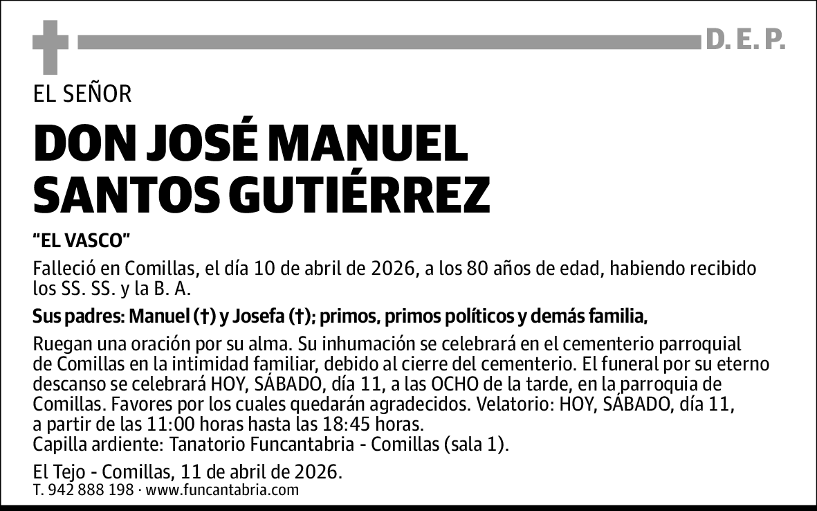 José Manuel Santos Gutiérrez