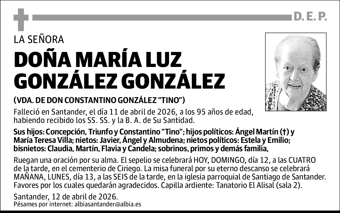 María Luz González González