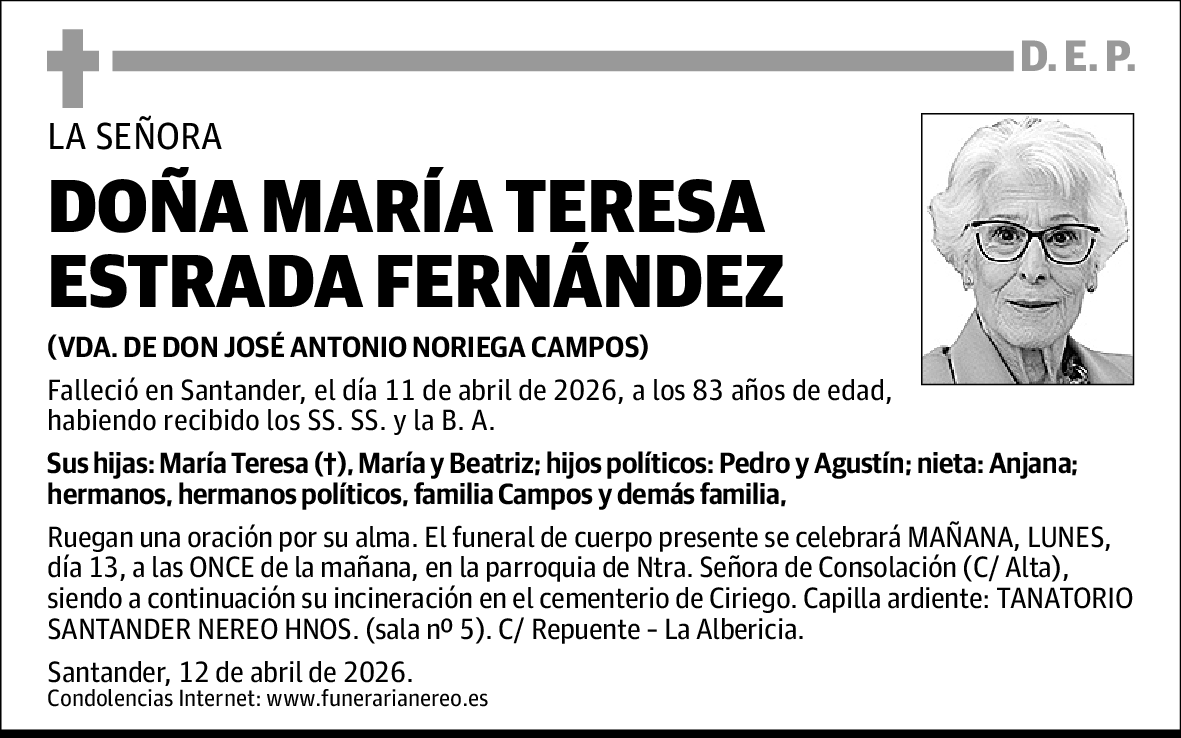 María Teresa Estrada Fernández