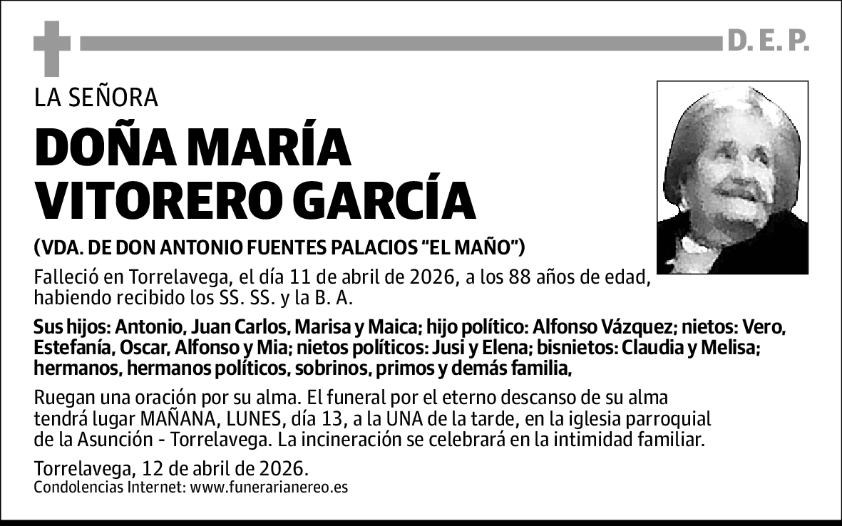 María Vitorero García